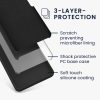 Kwmobile калъф за Motorola Edge 50 Fusion, черен, силиконов, KWM000022SQ001C