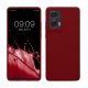 Kwmobile калъф за Motorola Edge 50 Fusion, червен, силиконов, KWM000022SQ004C
