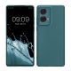 Kwmobile калъф за Motorola Edge 50 Fusion, зелен, силиконов, KWM000022SR002C