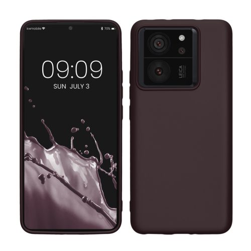 Kwmobile калъф за Xiaomi 13T/13T Pro, тъмно лилав, силиконов, KWM000020IW007C
