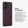 Kwmobile калъф за Xiaomi Redmi Note 13 Pro Plus 5G, тъмно лилав, силиконов, KWM000020KJ007C