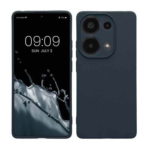 Kwmobile калъф за Xiaomi Redmi Note 13 Pro, тъмнозелен, силиконов, KWM000020LY013C
