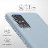 Kwmobile калъф за Samsung Galaxy A51, светло син, силиконов, KWM000010YZ052C