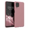 Kwmobile калъф за Samsung Galaxy A12, светло розов, силиконов, KWM000012BL063C