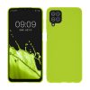 Kwmobile калъф за Samsung Galaxy A12, зелен, силиконов, KWM000012BL064C