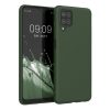 Kwmobile калъф за Samsung Galaxy A12, тъмнозелен, силиконов, KWM000012BL066C