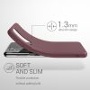 Kwmobile калъф за Samsung Galaxy S21, цвят на череша, силикон, KWM000012BS047C