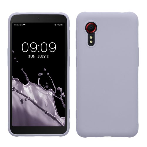 Kwmobile калъф за Samsung Galaxy Xcover 5, светло лилав, силиконов, KWM000012NV034C