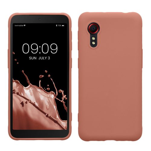 Kwmobile калъф за Samsung Galaxy Xcover 5, розов, силиконов, KWM000012NV036C