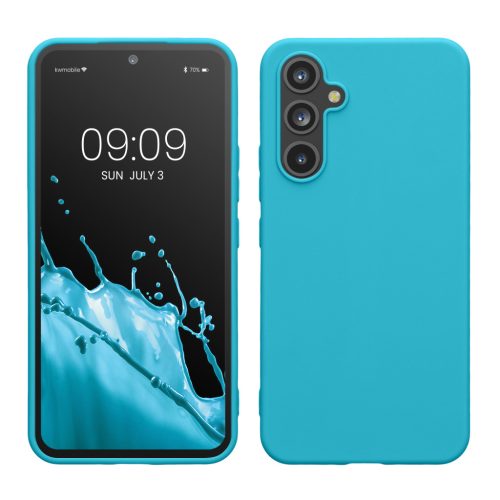 Kwmobile калъф за Samsung Galaxy A54 5G, светло син, силиконов, KWM000018FR044C