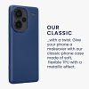 Kwmobile калъф за Xiaomi Redmi Note 13 Pro Plus 5G, син, силиконов, KWM000020KJ008C