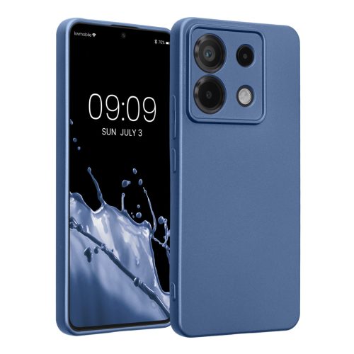 Kwmobile калъф за Xiaomi Redmi Note 13 Pro 5G, син, силиконов, KWM000020LE009C