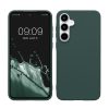 Kwmobile калъф за Samsung Galaxy A55 5G, зелен, силиконов, KWM000021MG016C