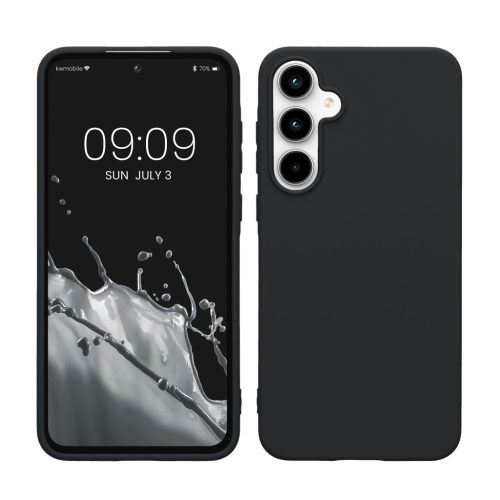 Kwmobile калъф за Samsung Galaxy A55 5G, тъмносин, силиконов, KWM000021MG017C