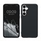 Kwmobile калъф за Samsung Galaxy A55 5G, тъмносин, силиконов, KWM000021MG017C