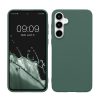 Kwmobile калъф за Samsung Galaxy A55 5G, зелен, силиконов, KWM000021MG019C