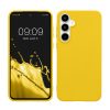 Kwmobile калъф за Samsung Galaxy A55 5G, жълт, силиконов, KWM000021MG023C