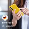 Kwmobile калъф за Samsung Galaxy A55 5G, жълт, силиконов, KWM000021MG023C