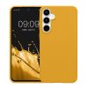 Kwmobile калъф за Samsung Galaxy A55 5G, жълт, силиконов, KWM000021MG027C
