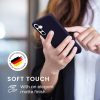 Kwmobile калъф за Samsung Galaxy A55 5G, тъмносин, силиконов, KWM000021MG028C