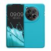 Kwmobile калъф за OnePlus 12, светло син, силиконов, KWM000022QC006C