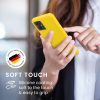 Kwmobile калъф за Motorola Moto G64, жълт, силиконов, KWM000022SS004C