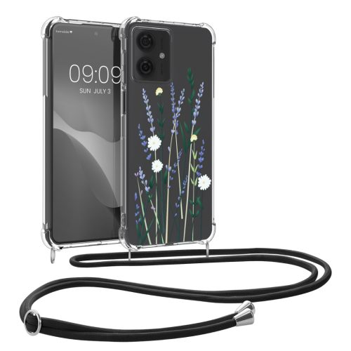 Kwmobile калъф с връзка за Motorola Moto G64, многоцветен, силиконов, KWM000022SV002C