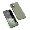 Kwmobile калъф за Xiaomi Redmi Note 10 5G, светло зелен, силиконов, KWM000012ZM028C