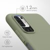 Kwmobile калъф за Xiaomi Redmi Note 10 5G, светло зелен, силиконов, KWM000012ZM028C