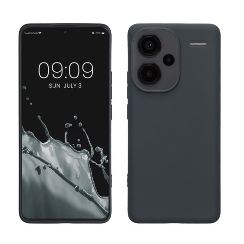 Kwmobile калъф за Xiaomi Redmi Note 13 Pro Plus 5G, тъмносин, силиконов, KWM000020KI008C