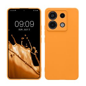   Kwmobile калъф за Xiaomi Redmi Note 13 Pro 5G, оранжев, силиконов, KWM000020LD026C