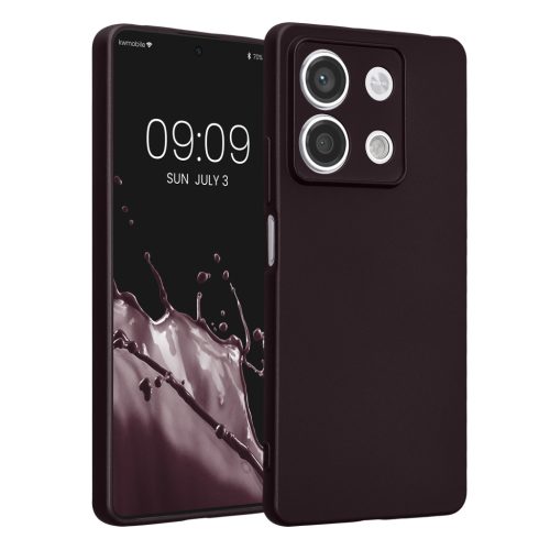 Kwmobile калъф за Xiaomi Redmi Note 13, тъмно лилав, силиконов, KWM000020LL008C