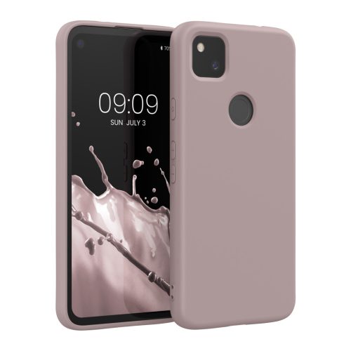 Kwmobile калъф за Google Pixel 4a, лилав, силиконов, KWM000011JE045C