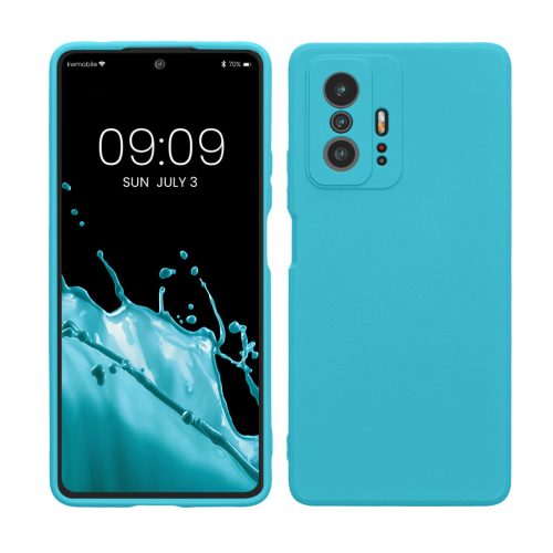 Kwmobile калъф за Xiaomi 11T/11T Pro, светло син, силиконов, KWM000014AW050C
