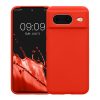 Kwmobile калъф за Google Pixel 8, оранжев, силиконов, KWM000020JF033C