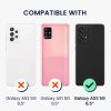 Комплект калъф и защитно фолио Kwmobile за Samsung Galaxy A53 5G, многоцветен, силикон/закалено стъкло, KWM000021SF001C