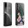 Комплект калъф и защитно фолио Kwmobile за Samsung Galaxy A54 5G, многоцветен, силикон/закалено стъкло, KWM000021SG001C