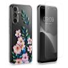 Комплект калъф и защитно фолио Kwmobile за Samsung Galaxy A54 5G, многоцветен, силикон/закалено стъкло, KWM000021SG001C