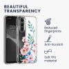 Комплект калъф и защитно фолио Kwmobile за Samsung Galaxy A54 5G, многоцветен, силикон/закалено стъкло, KWM000021SG001C
