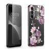 Комплект калъф и защитно фолио Kwmobile за Samsung Galaxy A54 5G, многоцветен, силикон/закалено стъкло, KWM000021SG002C