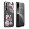 Комплект калъф и защитно фолио Kwmobile за Samsung Galaxy A54 5G, многоцветен, силикон/закалено стъкло, KWM000021SG002C