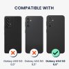 Комплект калъф и защитно фолио Kwmobile за Samsung Galaxy A54 5G, многоцветен, силикон/закалено стъкло, KWM000021SG002C