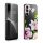 Комплект калъф и защитно фолио Kwmobile за Samsung Galaxy A54 5G, многоцветен, силикон/закалено стъкло, KWM000021SG003C