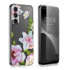 Комплект калъф и защитно фолио Kwmobile за Samsung Galaxy A54 5G, многоцветен, силикон/закалено стъкло, KWM000021SG003C