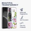 Комплект калъф и защитно фолио Kwmobile за Samsung Galaxy A54 5G, многоцветен, силикон/закалено стъкло, KWM000021SG003C