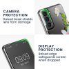 Комплект калъф и защитно фолио Kwmobile за Samsung Galaxy S21, многоцветен, силикон/закалено стъкло, KWM000021SJ001C