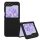 Kwmobile калъф за Samsung Galaxy Z Flip6, черен, силиконов, KWM000021SK001C