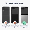 Kwmobile калъф за Samsung Galaxy Z Flip6, тъмнозелен, силиконов, KWM000021SK004C