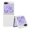 Kwmobile калъф за Samsung Galaxy Z Flip6, бял, силиконов, KWM000021SK006C