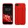 Kwmobile калъф за Apple iPhone SE (2022)/iPhone SE (2020)/iPhone 8, червен, силиконов, KWM000015WB005C